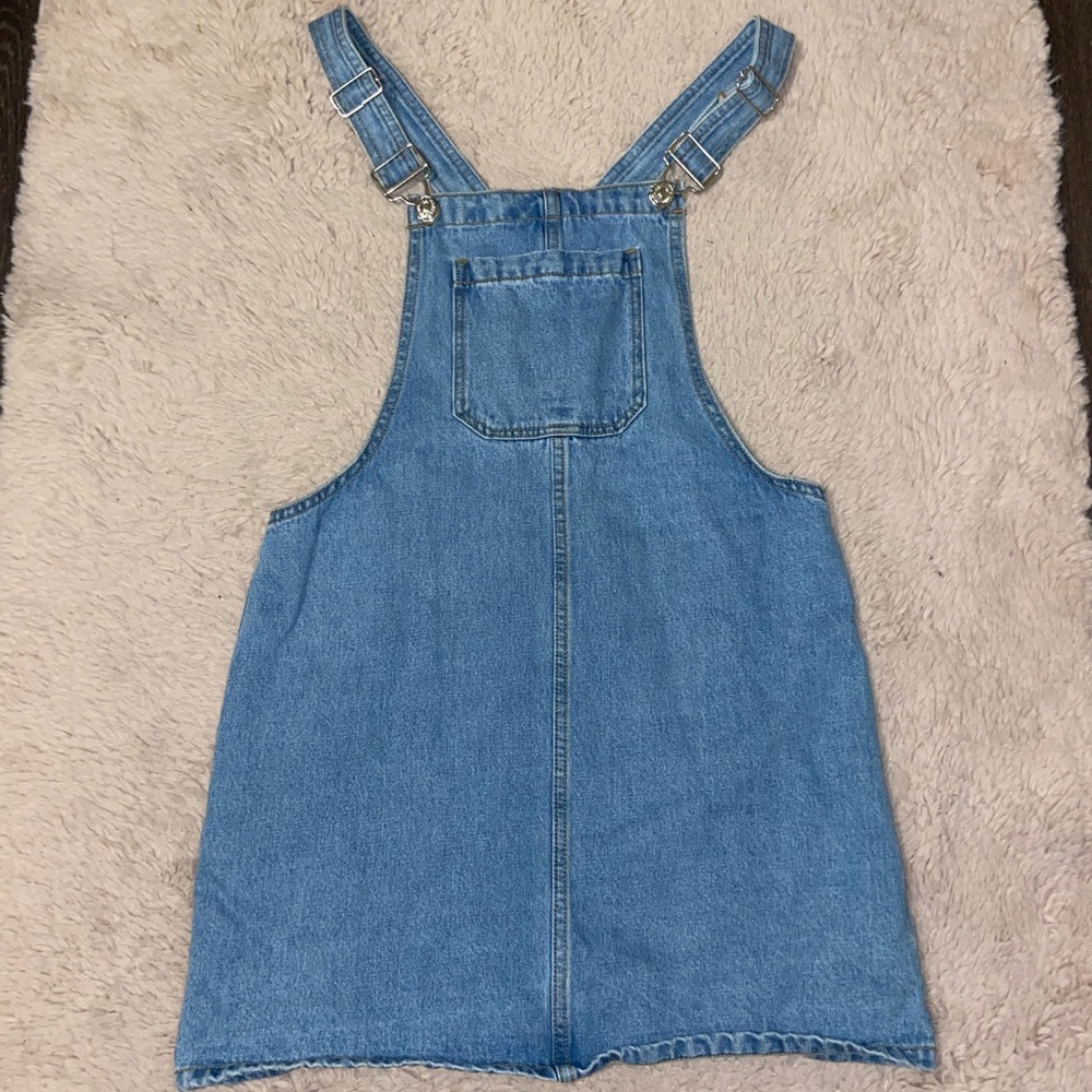 Cute Overall Jean Dress